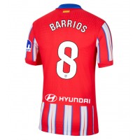 Camiseta Atletico Madrid Pablo Barrios #8 Primera Equipación 2024-25 manga corta